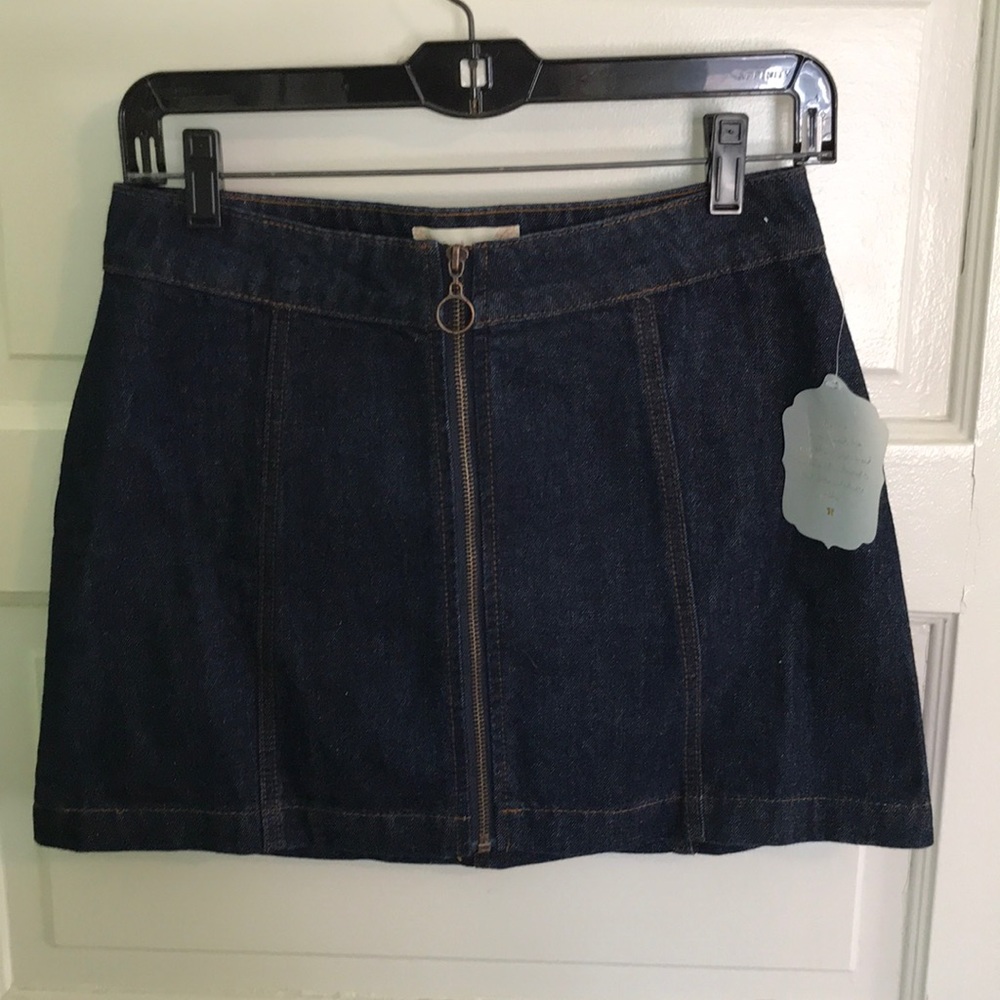 Denim Mini Skirt